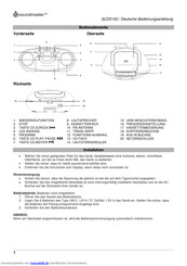 SOUNDMASTER SCD5100 series Bedienungsanleitung