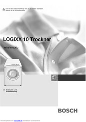 Bosch Logixx 10 Gebrauchs- Und Aufstellanleitung