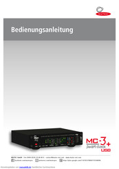 Mutec MC-3+ Smart Clock USB Bedienungsanleitung