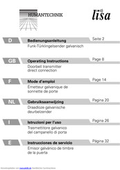 HumanTechnik lisa Bedienungsanleitung