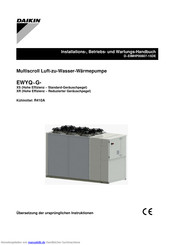 Daikin D-EIMHP00807-15DE Installations-, Betriebs- Und Wartungs-Handbuch