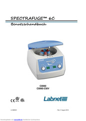 Labnet SPECTRAFUGE 6c Benutzerhandbuch