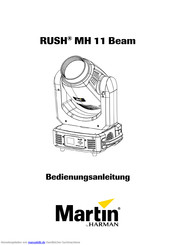 Martin RUSH MH 11 Beam Bedienungsanleitung