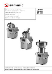 Sammic CA-601 Gebrauchsanweisung