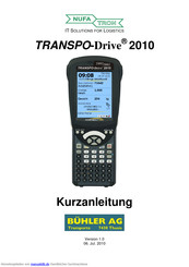 Buhler TRANSPO-Drive 2010 Kurzanleitung