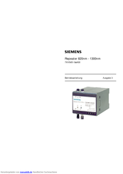 Siemens 7XV5451-0xA00 Betriebsanleitung