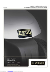 E-Z-GO RXV Shuttle 2+2 Electric Betriebsanleitung