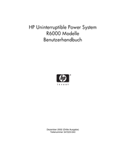 HP R6000 Benutzerhandbuch