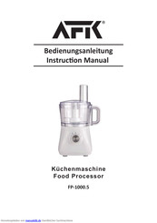 AFK FP-1000.5 Bedienungsanleitung