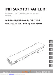 Sentiotec DIR-350-R Montage- Und Gebrauchsanleitung