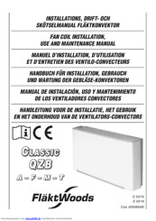FlaktWoods Classic QZB ECM 93 Handbuch Für Installation, Gebrauch Und Wartung