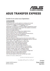 Asus TRANSFER EXPRESS Bedienungsanleitung