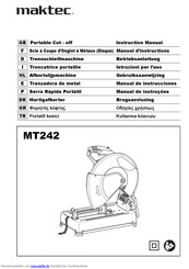 Maktec MT242 Betriebsanleitung