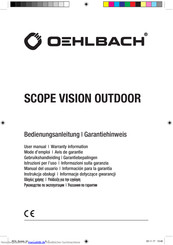 Oehlbach SCOPE VISION OUTDOOR Bedienungsanleitung