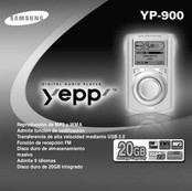 Samsung YEPP YP-900 Bedienungsanleitung