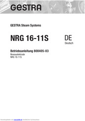 gestra NRG 16-11S Betriebsanleitung