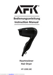 AFK HT-1200.18C Bedienungsanleitung