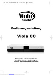 Viola CC Bedienungsanleitung