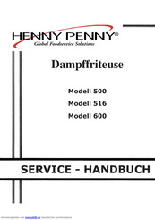 Henny Penny 600 Servicehandbuch