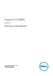 Dell Inspiron 13 5000 2-in-1 Servicehandbuch