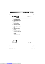 EINHELL HOME TH-CD 24-2 i Originalbetriebsanleitung