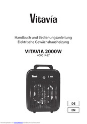 VITAVIA 40001487 Handbuch Und Bedienungsanleitung