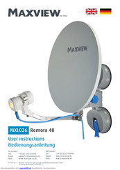 Maxview MXL026 Bedienungsanleitung