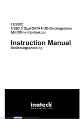 Inateck FD2002 Bedienungsanleitung