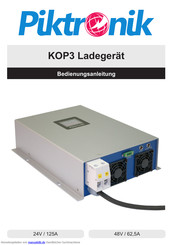 Piktronik KOP3-48V Bedienungsanleitung