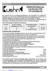 Kuehn 82710 Anleitung