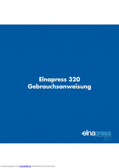 Elnapress 320 Gebrauchsanweisung