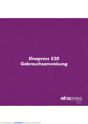 Elnapress 520 Gebrauchsanweisung