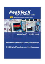 PeakTech 1295 Bedienungsanleitung