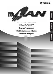 Yamaha mLAN8P Bedienungsanleitung