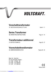 VOLTCRAFT AT-1000 NV Bedienungsanleitung