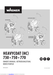 WAGNER HeavyCoat 770 Betriebsanleitung
