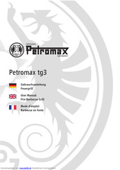 Petromax tg3 Gebrauchsanleitung