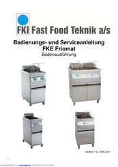 FKI FKE 2010 G Bedienungs- Und Serviceanleitung
