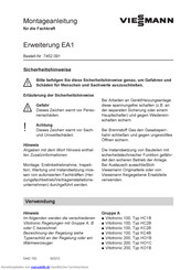 viessmann Erweiterung EA1 Montageanleitung