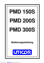 UTICOR PMD 200S Bedienungsanleitung