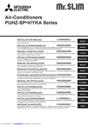 Mitsubishi Electric PUHZ-SP140VKA Installationshandbuch