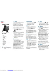 cisco 6945 Kurzreferenz