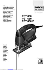Bosch PST 680 E Bedienungsanleitung