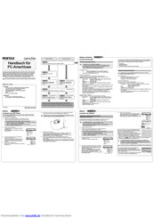 Pentax Optio S5n Handbuch