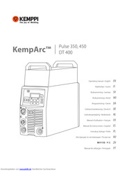 Kemppi KempArc Pulse 450 Gebrauchsanweisung