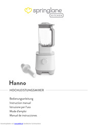 Springlane 942864 Bedienungsanleitung