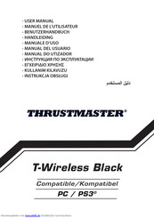 Thrustmaster T-Wireless Black PC/PS3 Benutzerhandbuch