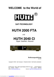 HUTH 2040 CI Bedienungsanleitung
