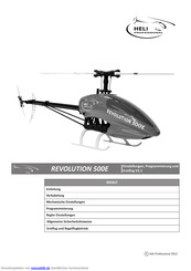 Heli Professional Revolution 500E Anleitung