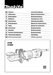 Makita 3708 Betriebsanleitung